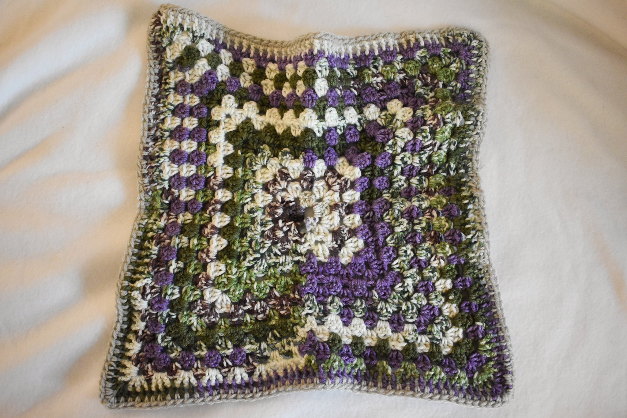 Purple and green blanket hot sale